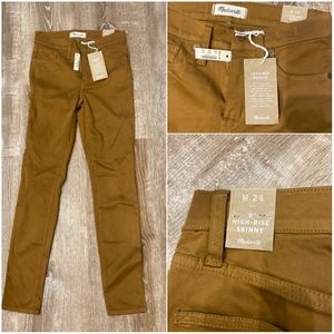 Madewell pants size 24 high rise